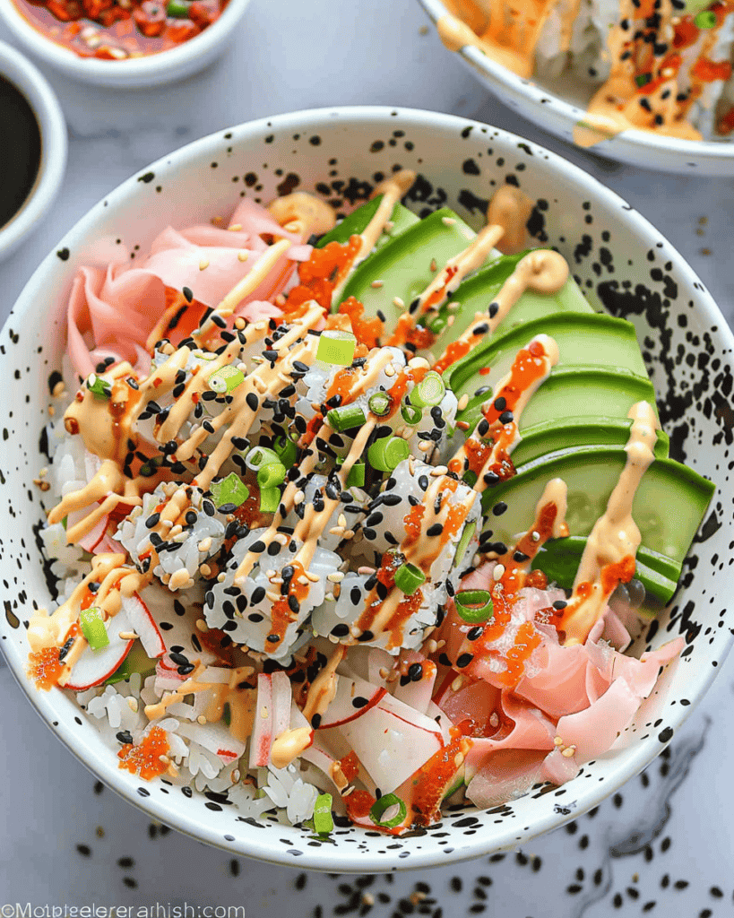 California Roll Sushi Bowls 🍣🥢 – Recipes, Tasks & Tools