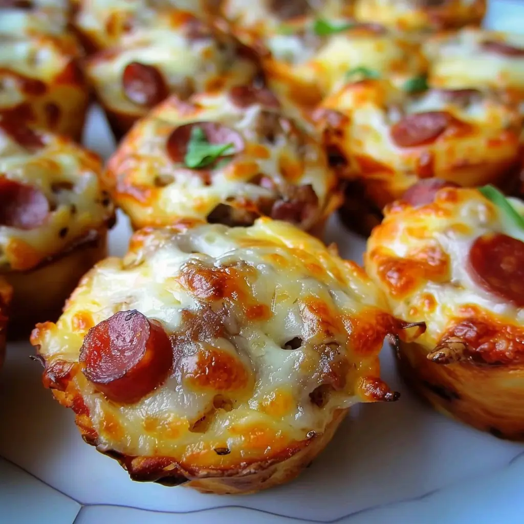 Sausage & Pepperoni Pizza Puffs - Recipes, Tasks & Tools