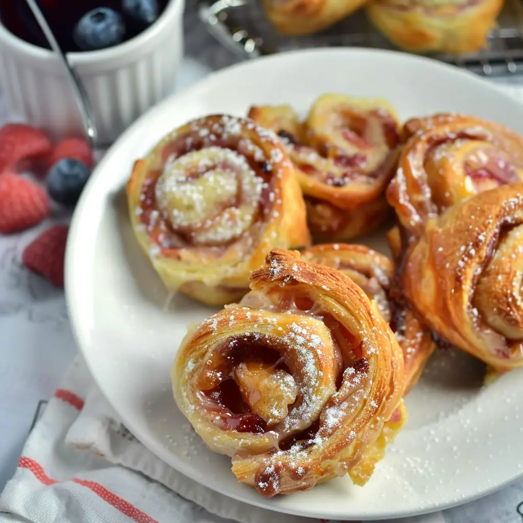 Monte Cristo Pinwheels - Recipes, Tasks & Tools