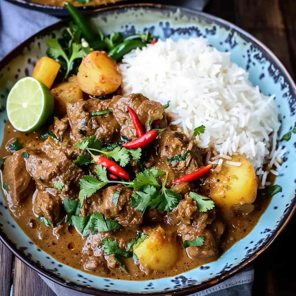 Slow Cooked Beef Massaman Curry Recipes, Tasks & Tools