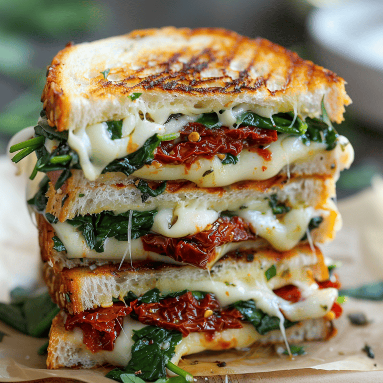 Sun-Dried Tomato, Spinach, and Ricotta Grilled Cheese - Recipes, Tasks ...