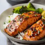 Air Fryer Honey Garlic Salmon - Recipes, Tasks & Tools