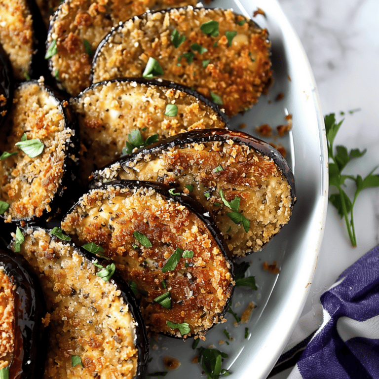 Crispy Oven-Baked Eggplant Rounds - Recipes, Tasks & Tools