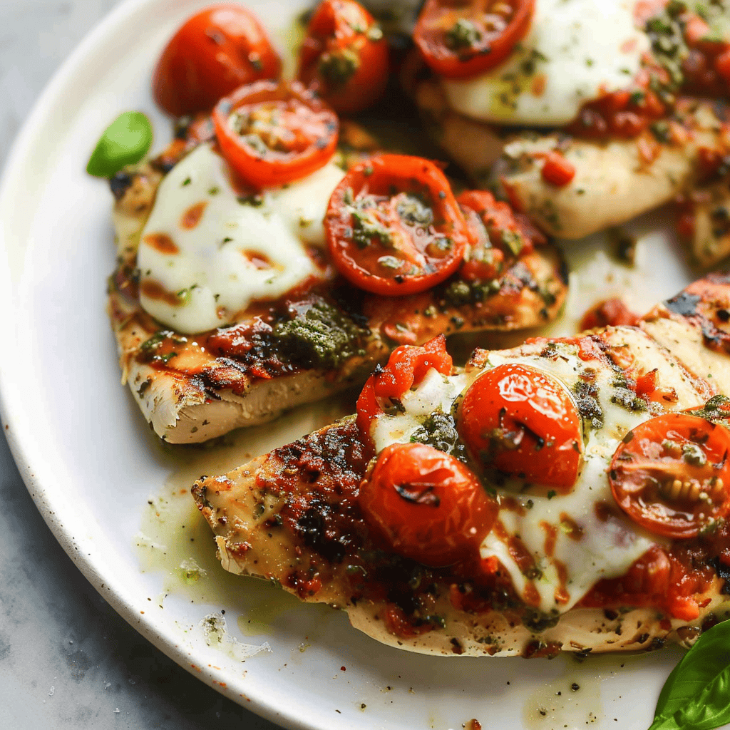 Grilled Chicken Margherita - Recipes, Tasks & Tools