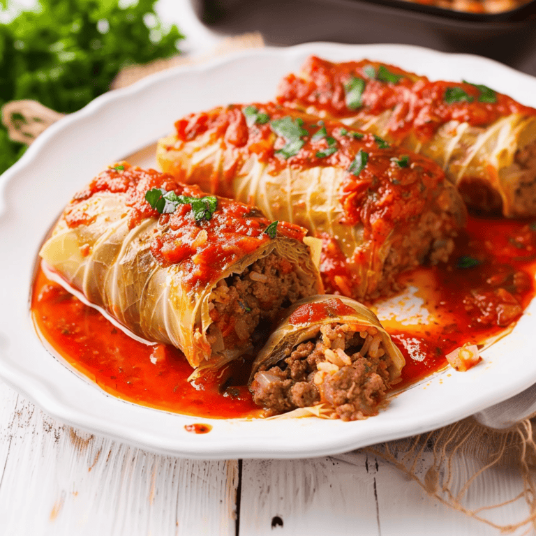 Traditional Cabbage Rolls - Recipes, Tasks & Tools