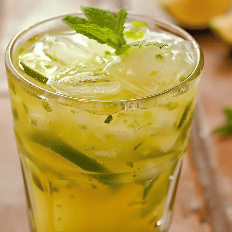 Honey Ginger Limeade - Recipes, Tasks & Tools