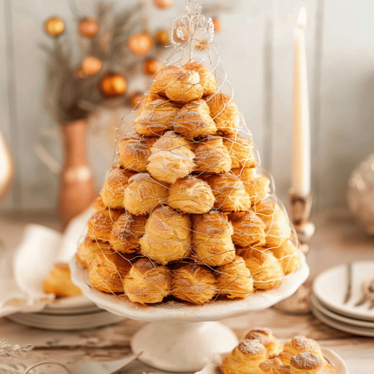 Croquembouche - Cream Puff Tower - Recipes, Tasks & Tools