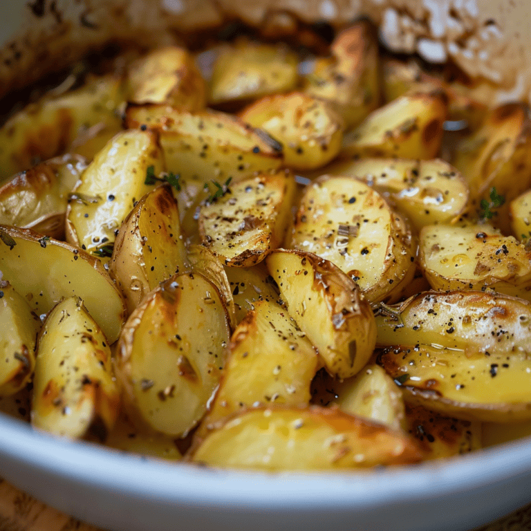 Greek-Style Oven Roasted Potatoes - Recipes, Tasks & Tools