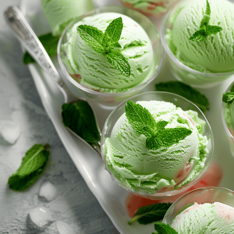 fresh mint ice cream - Recipes, Tasks & Tools