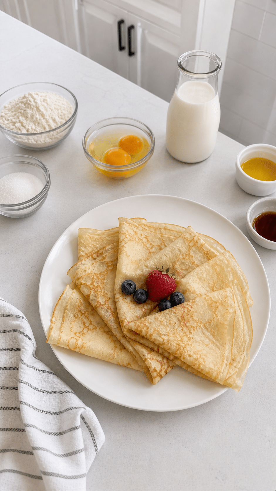 Crêpes stack with Basic Basic Crêpes