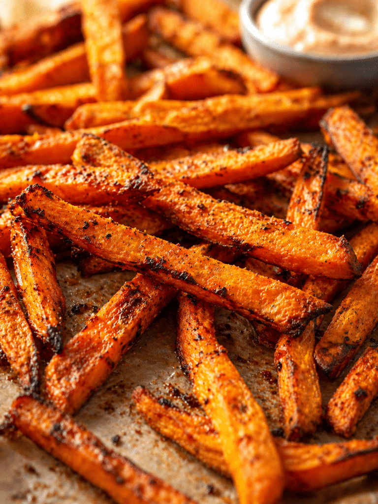 Crispy Oven Baked Sweet Potato Fries