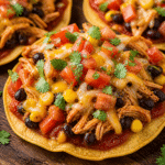 Mexican Rotisserie Chicken Tostadas