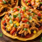 Mexican Rotisserie Chicken Tostadas