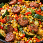 Sausage and Veggies Skillet - 30 Minute